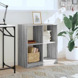 vidaXL Bücherregal Bücherregal Grau Sonoma 68,5x32x75 günstig online kaufen