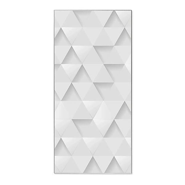 Banjado Magnettafel 37x78cm Magnetwand  Silber Aus Metall Magnetpinnwand Pi günstig online kaufen
