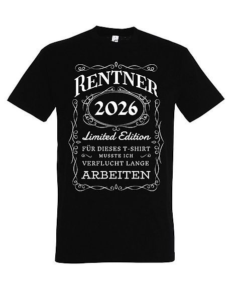 Youth Designz T-Shirt RENTNER 2026 Herren T-Shirt Rente Geschenk mit lustig günstig online kaufen