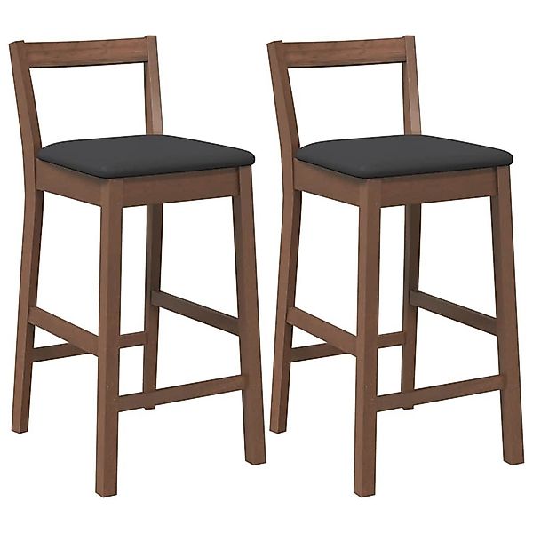 vidaXL Barhocker Barhocker mit Kissen 2 günstig online kaufen