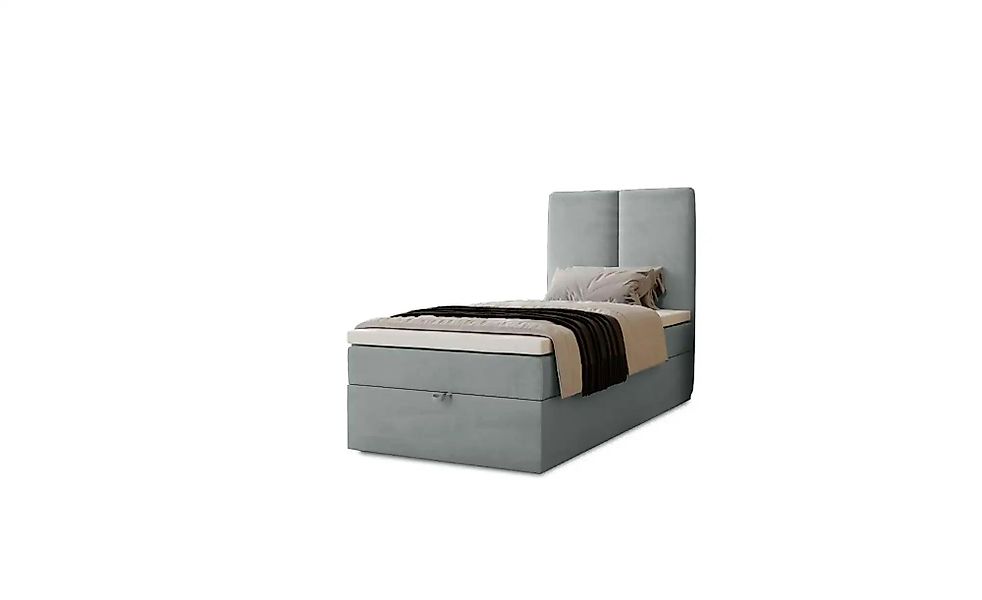 Boxbett mit Stauraum  Macclesfield ¦ grau ¦ Maße (cm): B: 91 H: 110 Betten günstig online kaufen