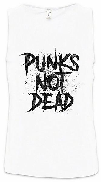 Urban Backwoods Tanktop Punks Not Dead I Ärmelloses T-Shirt Music DJ MC Pun günstig online kaufen