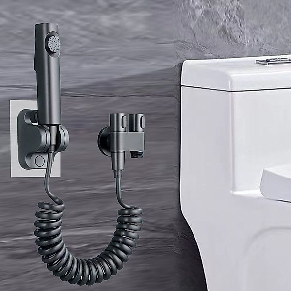 YINDN Bidetarmatur 2m Teleskopschlauch Bidet-Wasserhahn-Set,7,5-cm³- Bidet- günstig online kaufen