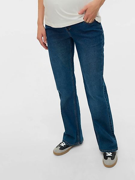 Mamalicious Umstandsjeans "MLEDINA FLARED DB JEANS NOOS" günstig online kaufen