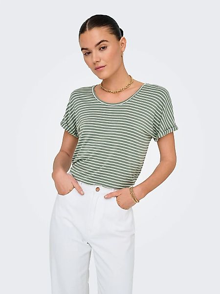 JDY Kurzarmshirt "JDYSISSY S/S O-NECK TOP JRS" günstig online kaufen