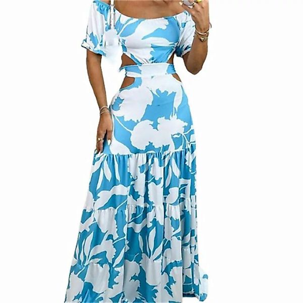 AFAZ New Trading UG Druckkleid Elegantes, schmal geschnittenes Damenkleid m günstig online kaufen