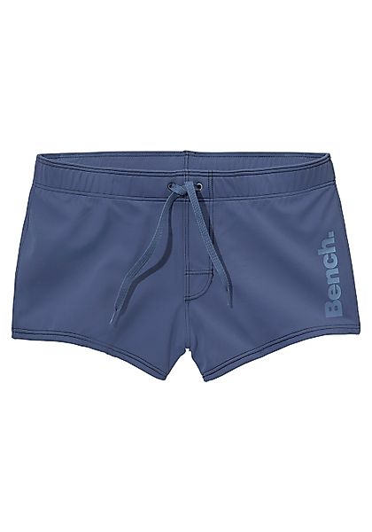 Bench. Boxer-Badehose mit seitlichem Logoprint günstig online kaufen