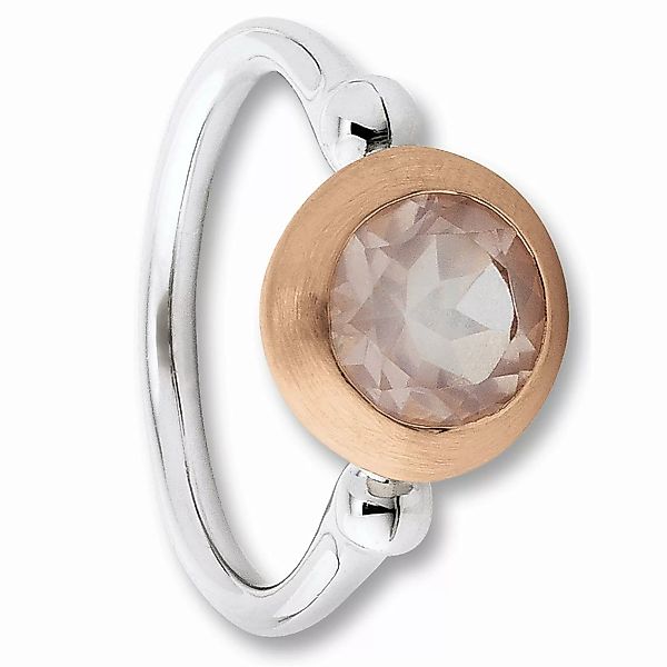 ONE ELEMENT Silberring "Rosenquarz Ring aus 925 Silber", Damen Silber Schmu günstig online kaufen