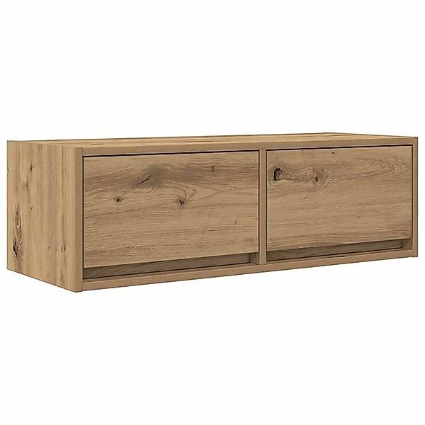 vidaXL TV-Schrank TV-Schrank Artisan-Eiche 80x31x25,5 cm Holzwerkstoff (1-S günstig online kaufen