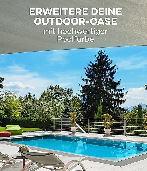 plid Acryl-Flüssigkunststoff Premium Poolfarbe Schwimmbeckenfarbe Unterwass günstig online kaufen