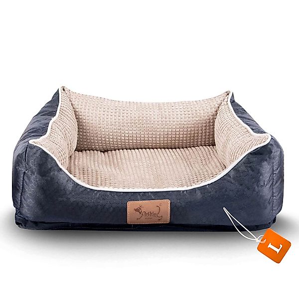 TopMeow Tierbett Hundebett mit Rand, Made günstig online kaufen