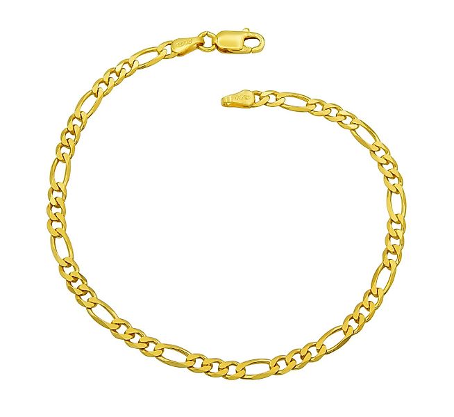 Kauf-mich-weg by Bella T Silberarmband Figaro Armband 925 Sterling Silber v günstig online kaufen