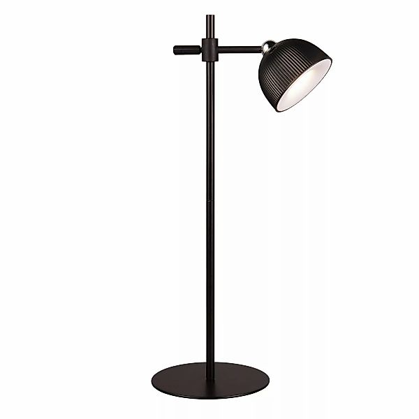 Reality LED-Tischleuchte Maxima Schwarz Ø 8 cm günstig online kaufen
