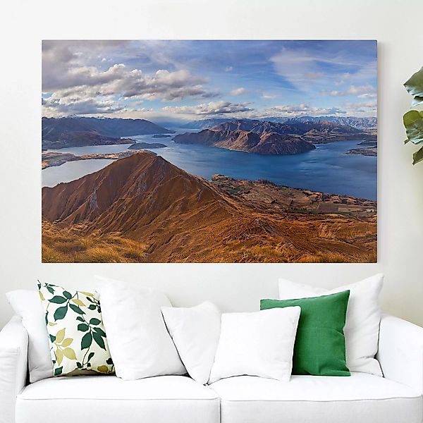 Leinwandbild Berg - Querformat Roys Peak in Neuseeland günstig online kaufen
