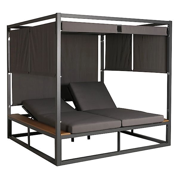 MCW Lounge-Gartenliege M63 Dunkelgrau günstig online kaufen