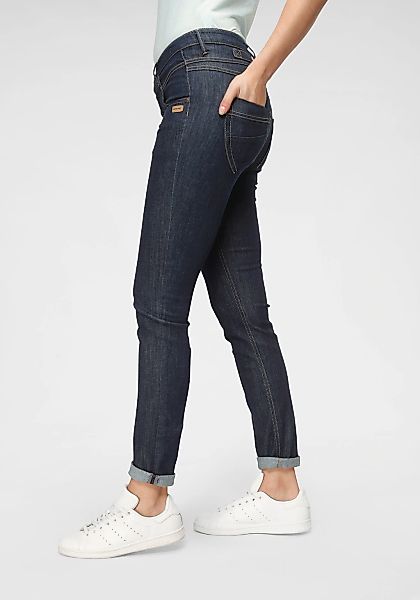 GANG Skinny-fit-Jeans "94MEDINA" mit stylischer halb offener Knopfleiste günstig online kaufen