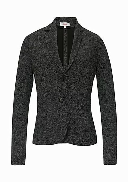 s.Oliver Jackenblazer Blazer mit meliertem Muster im Slim Fit günstig online kaufen