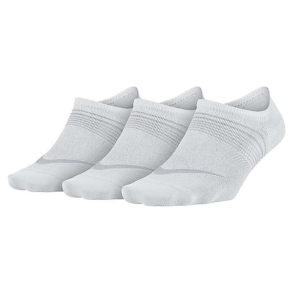 Nike Everyday Plus Lightweight Footie Socken 3 Paare EU 34-38 White / Wolf günstig online kaufen