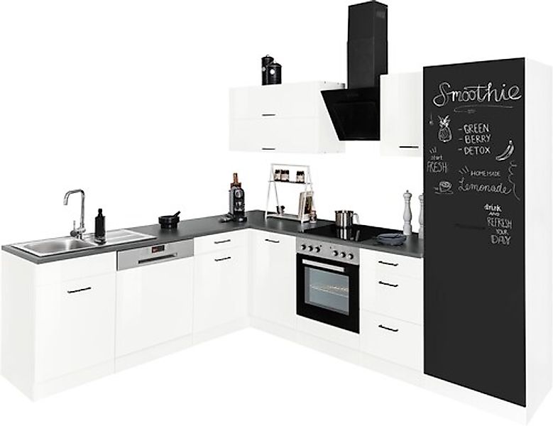 KOCHSTATION Winkelküche "KS-Trier", ohne E-Geräte, Stellbreite 220/270 cm günstig online kaufen