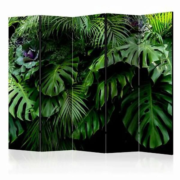 artgeist Paravent Rainforest II [Room Dividers] grün-kombi Gr. 225 x 172 günstig online kaufen