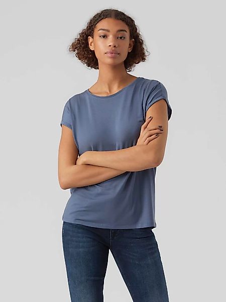 Vero Moda Rundhalsshirt VMAVA PLAIN SS günstig online kaufen