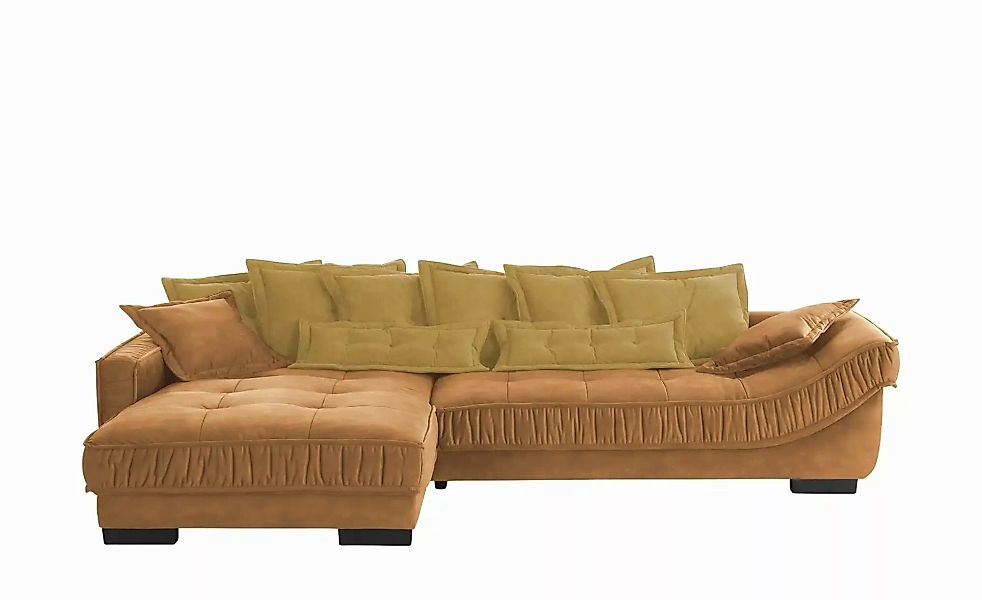 pop Ecksofa Zweifarbig Diwan III ¦ orange ¦ Maße (cm): B: 333 H: 90 T: 202. günstig online kaufen