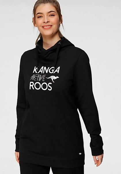 KangaROOS Sweatshirt, lange Ärmel, figurumspielende Passform günstig online kaufen