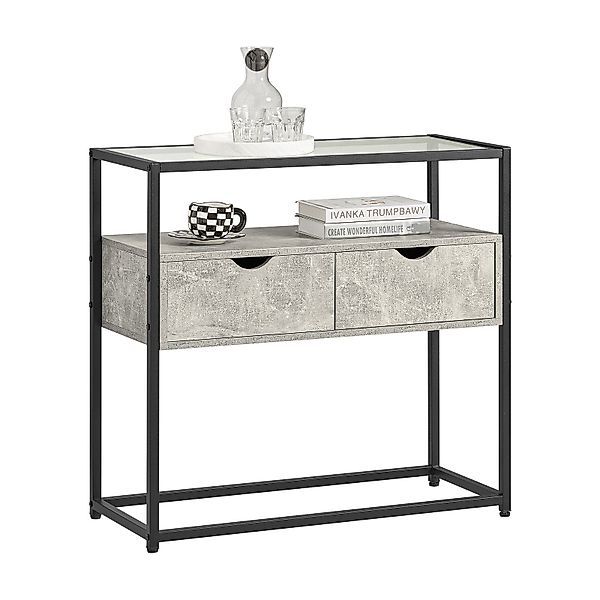 SoBuy Konsolentisch FSB54, schmal Flurtisch Sideboard günstig online kaufen