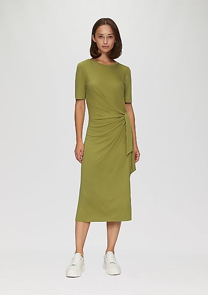 s.Oliver Maxikleid Midikleid aus Jersey mit günstig online kaufen