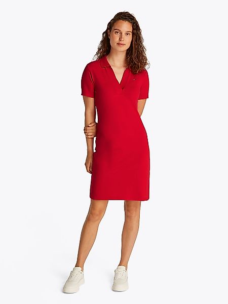 Tommy Hilfiger Polokleid SLIM OPEN NK günstig online kaufen