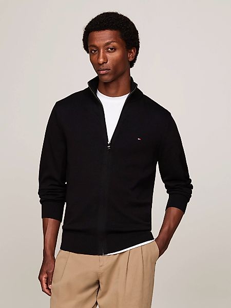 Tommy Hilfiger Cardigan "PIMA ORG CTN CASHMERE ZIP THRU" günstig online kaufen