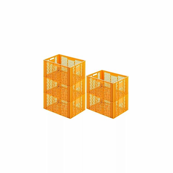 SparSet 5 x Eurobehälter Bäcker- und Konditorenkasten HxBxT 34,9 x 40 x 60 günstig online kaufen