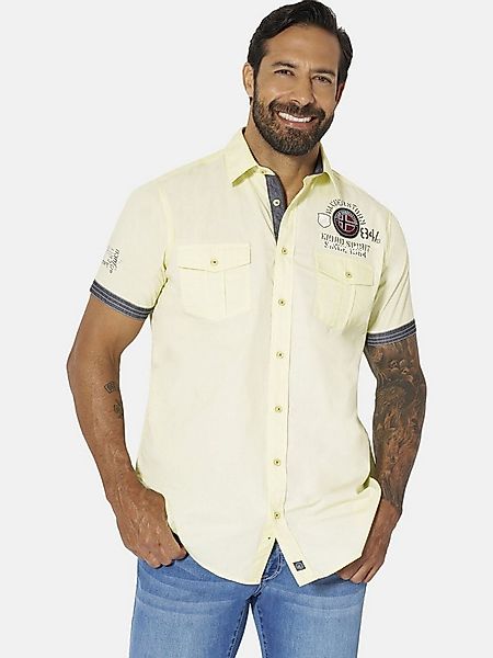 Jan Vanderstorm Kurzarmhemd SNOFRED mit Knopfverschluss günstig online kaufen