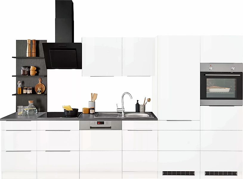 KOCHSTATION Küchenzeile »KS-Brindisi Breite 340 cm«, wahlweise mit E-Geräte günstig online kaufen