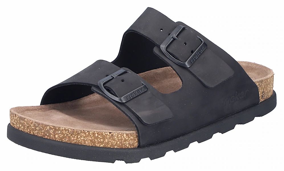 Rieker Pantolette, Sommerschuh, Strandschuh, Hausschuh mit bequemem Fußbett günstig online kaufen