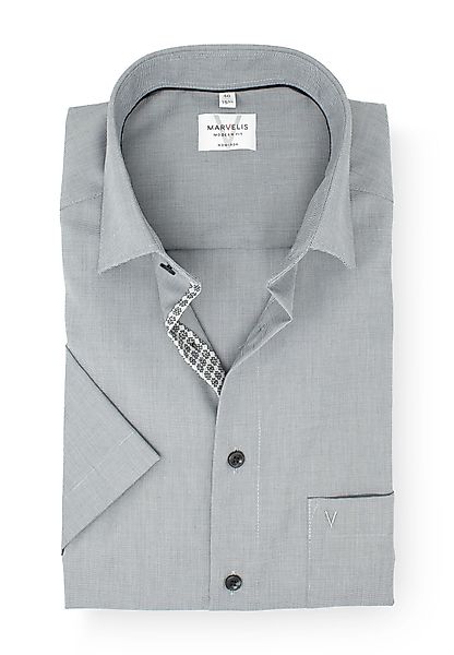 MARVELIS Kurzarmhemd Modern Fit normale, leicht günstig online kaufen