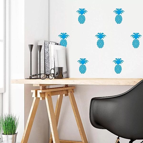 Wall-Art Wandtattoo »Ananas Set« günstig online kaufen