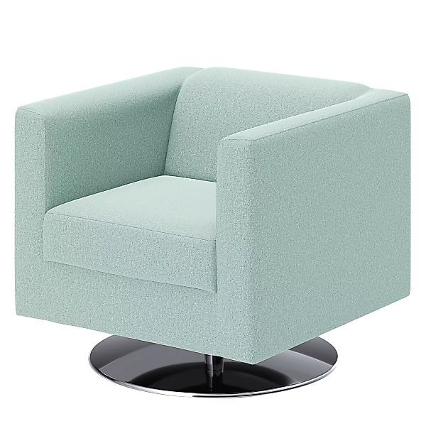 home24 loftscape Sessel Wilno XV Babyblau Flachgewebe 74x71x75 cm (BxHxT) günstig online kaufen