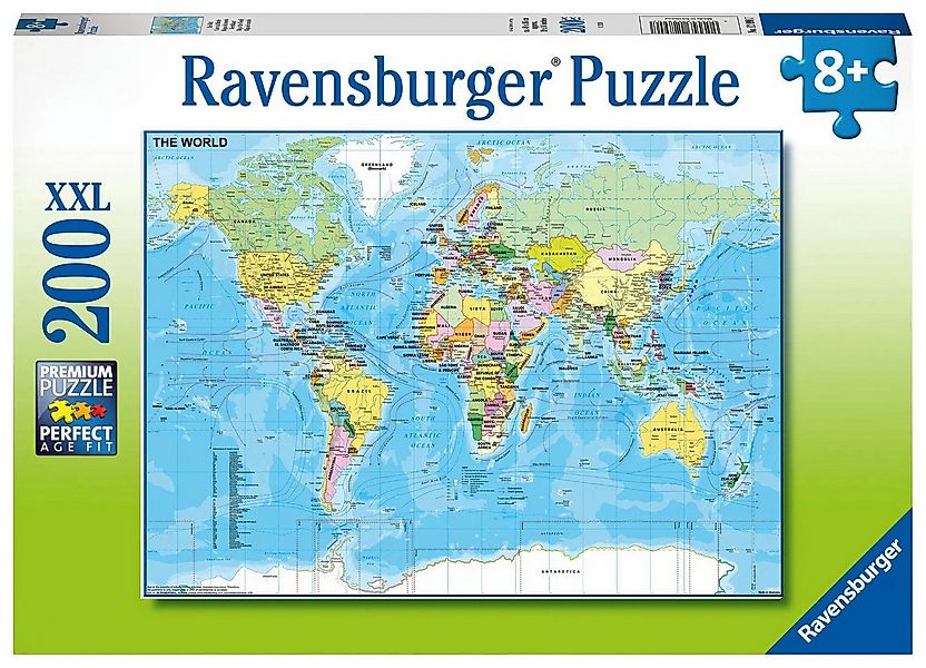 Ravensburger Puzzle Ravensburger Kinderpuzzle - 12890 Die Welt - Puzzle-Wel günstig online kaufen