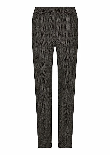 GOLDNER Schlupfhose "Hose CARLA mit Fischgrätmuster" günstig online kaufen