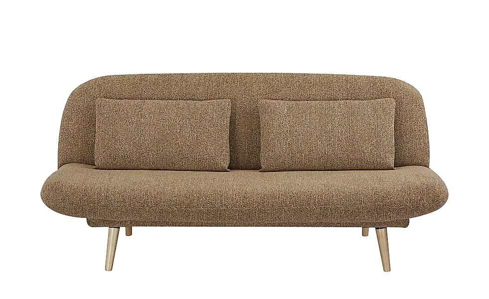 Schlafsofa  Adelena ¦ gelb ¦ Maße (cm): B: 190 H: 79 T: 81.0 Polstermöbel > günstig online kaufen