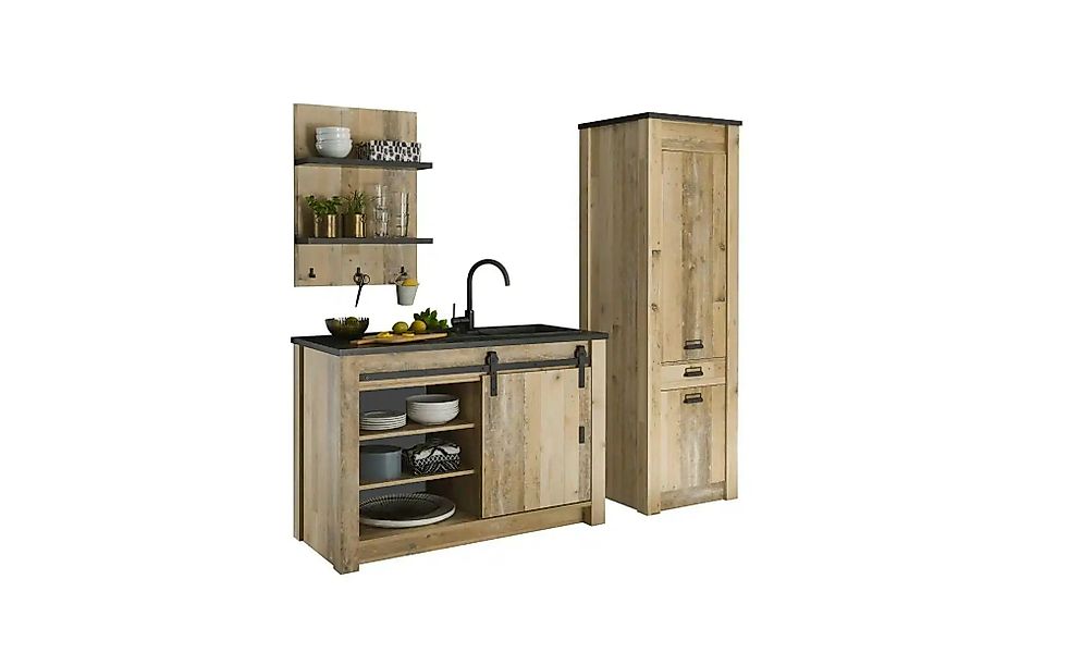 Küchenzeile  Sintra ¦ holzfarben ¦ Maße (cm): B: 133 H: 93 Küchen-online > günstig online kaufen