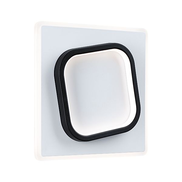 Paulmann "LED Wandleuchte 2Form 4000K 1640lm / 0lm 230V 13W / 9W Weiß/Schwa günstig online kaufen