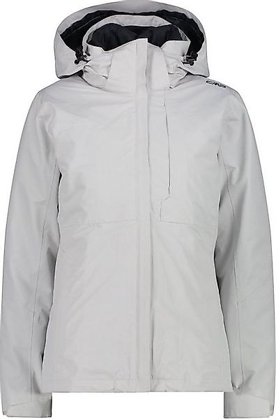 CMP Anorak WOMAN JACKET ZIP HOOD DETACHBLE INN.JACKET GESSO günstig online kaufen