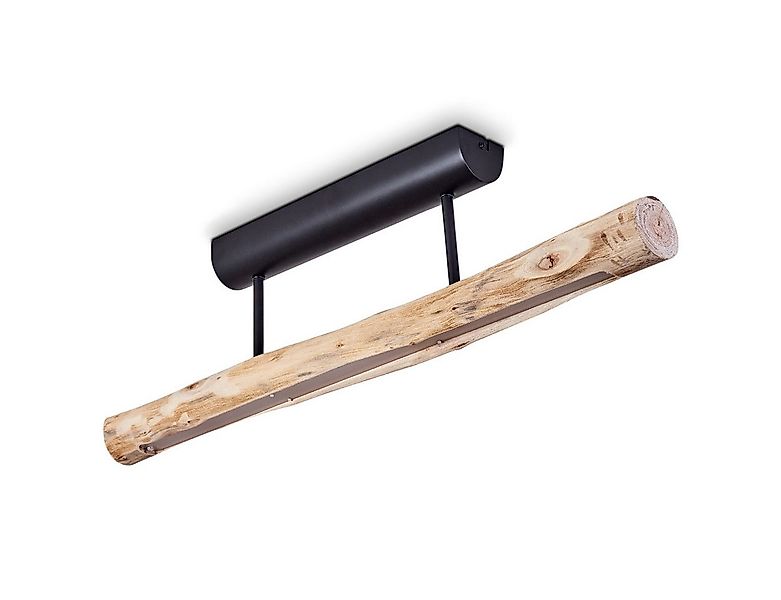hofstein Deckenleuchte »Licata« dimmbare Deckenlampe aus Metall und Holzsta günstig online kaufen