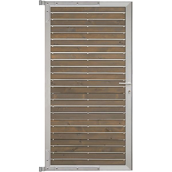 GartenLand Steckzauntor Craftwood 90 x 175 cm Holz Skandinavische Kiefer Gr günstig online kaufen