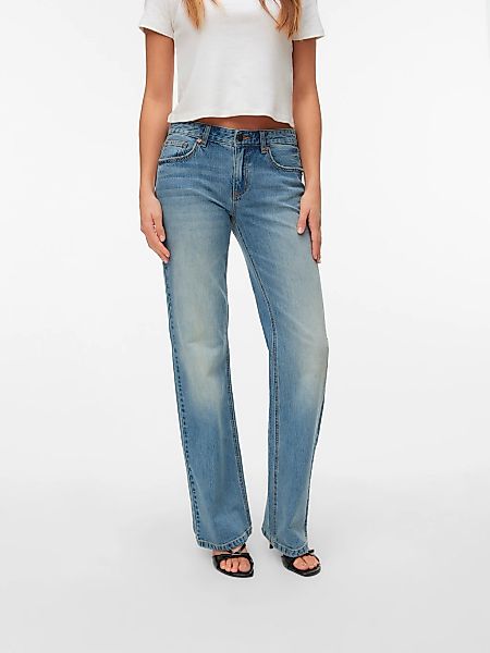 Vero Moda Bootcut-Jeans "VMASTA LR BOOTCUT JEANS LI3176 NOOS" Baumwollmisch günstig online kaufen