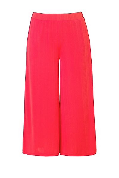 Ulla Popken Funktionshose Culotte Struktur wadenlang günstig online kaufen
