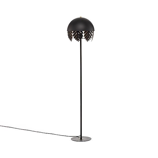Lucande Stehlampe Aparas 9639645 Design Modern in Schwarz aus Metall 1-flam günstig online kaufen