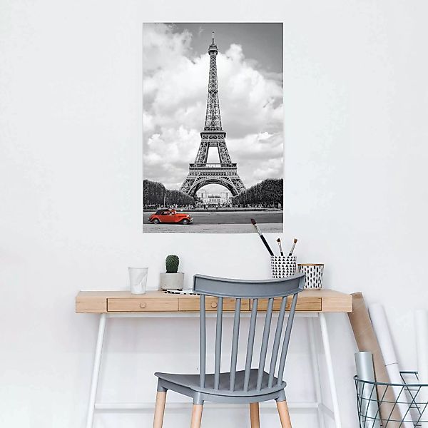 Reinders Poster "Paris Rotes Auto", (1 St.) günstig online kaufen